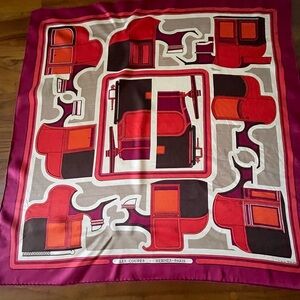Hermès Les Coupes Silk Scarf.
